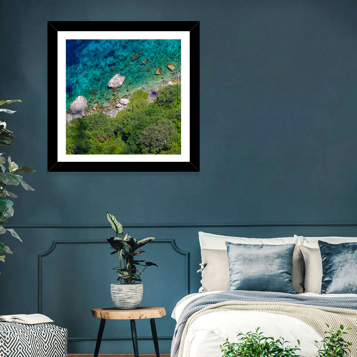 Capri Island Coast Wall Art
