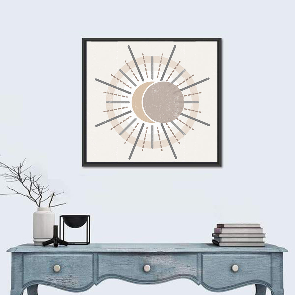 Sunburst Boho Minimalist Ii Wall Art