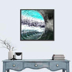 Water Tunnel Concept Wall Art