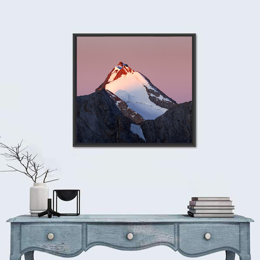 Mount Chimtarga Alpenglow Wall Art