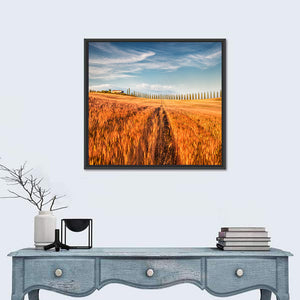 Tuscan Wheat Field Wall Art