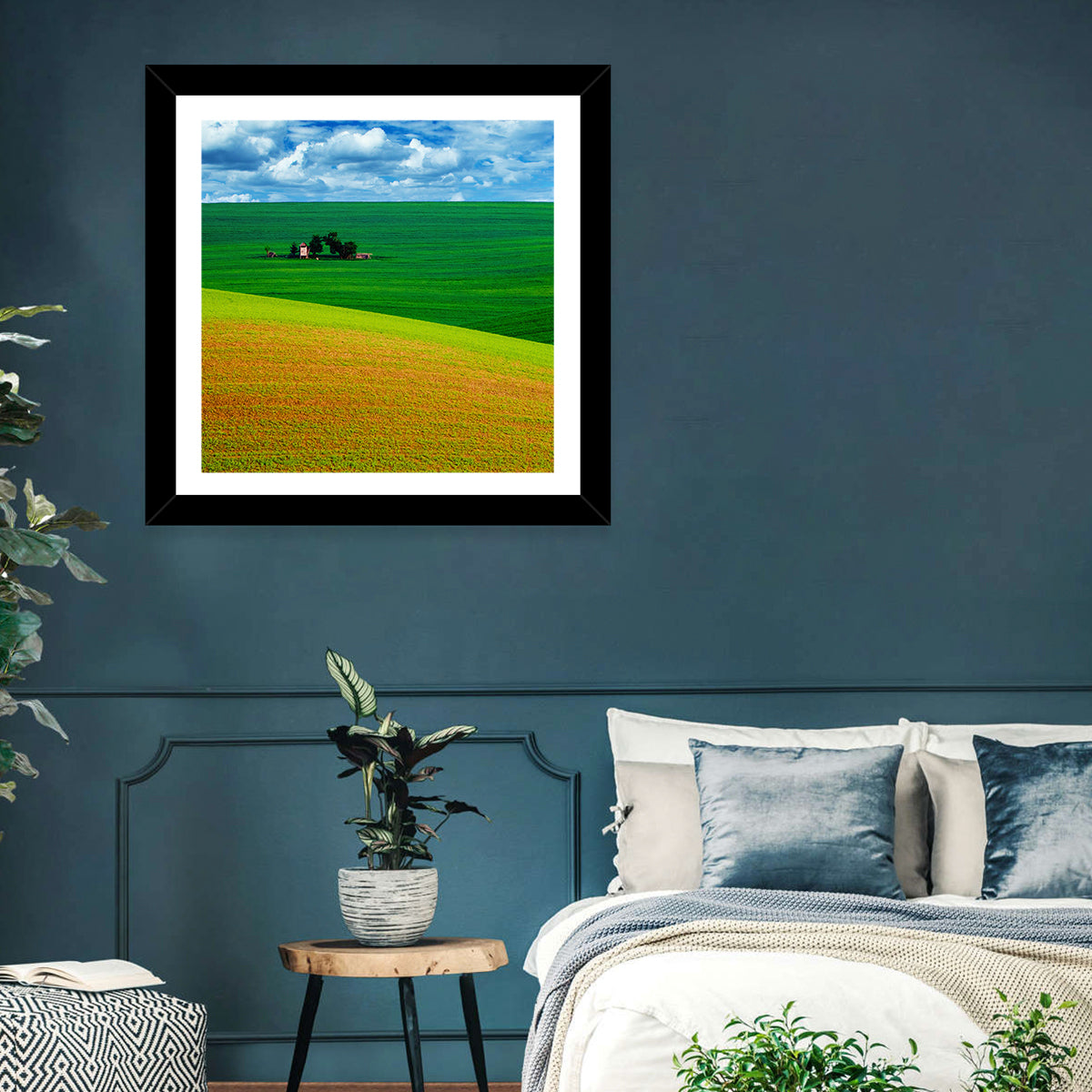 Green Fields Wall Art