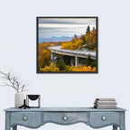 Linn Cove Viaduct at Grandfather Mountain Wall Art