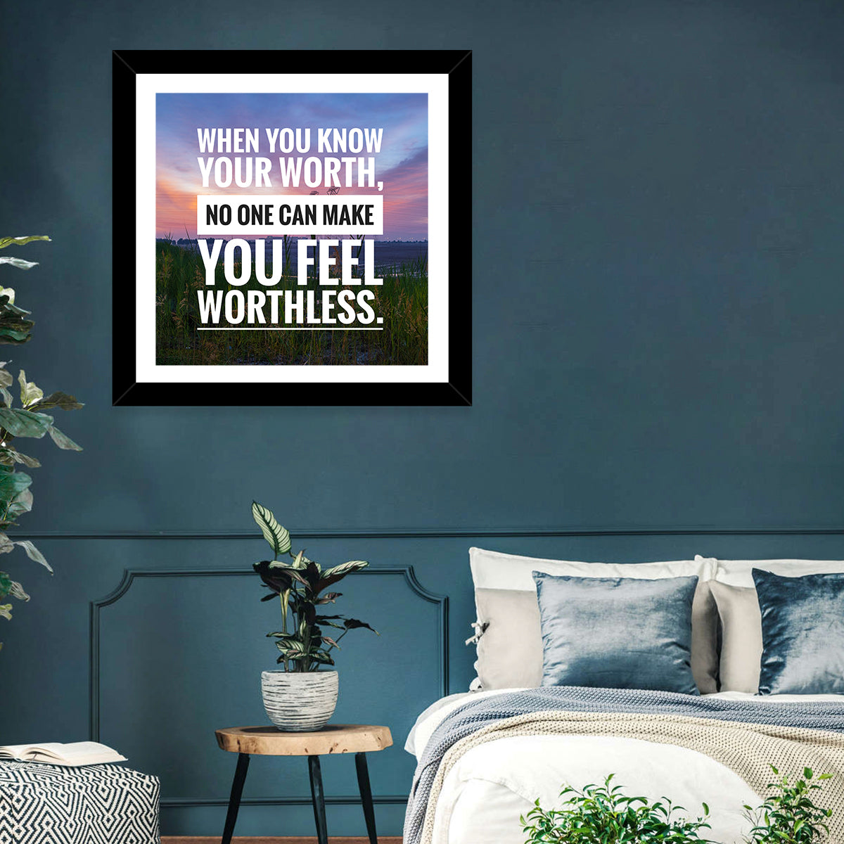When You Know Your Worth Wall Art