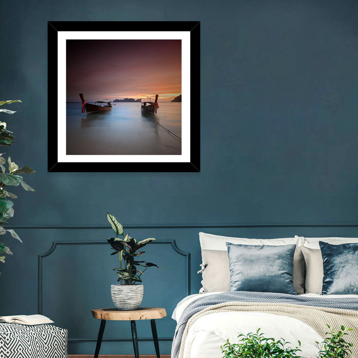 Phi Phi Island Boats Wall Art