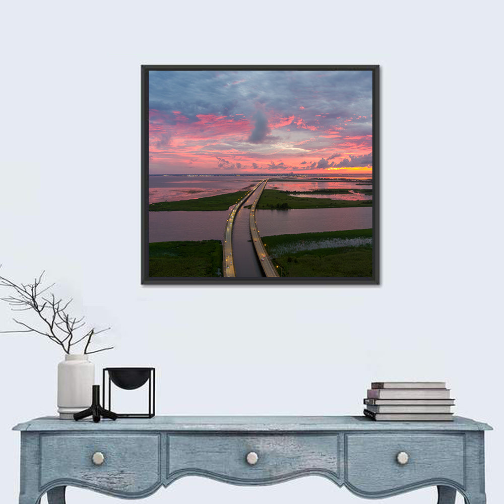 Mobile Bay Bridge Wall Art