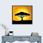 Acacia at Sunset Wall Art