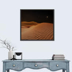 Starry Desert Night Wall Art