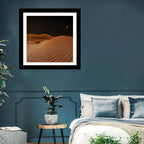 Starry Desert Night Wall Art