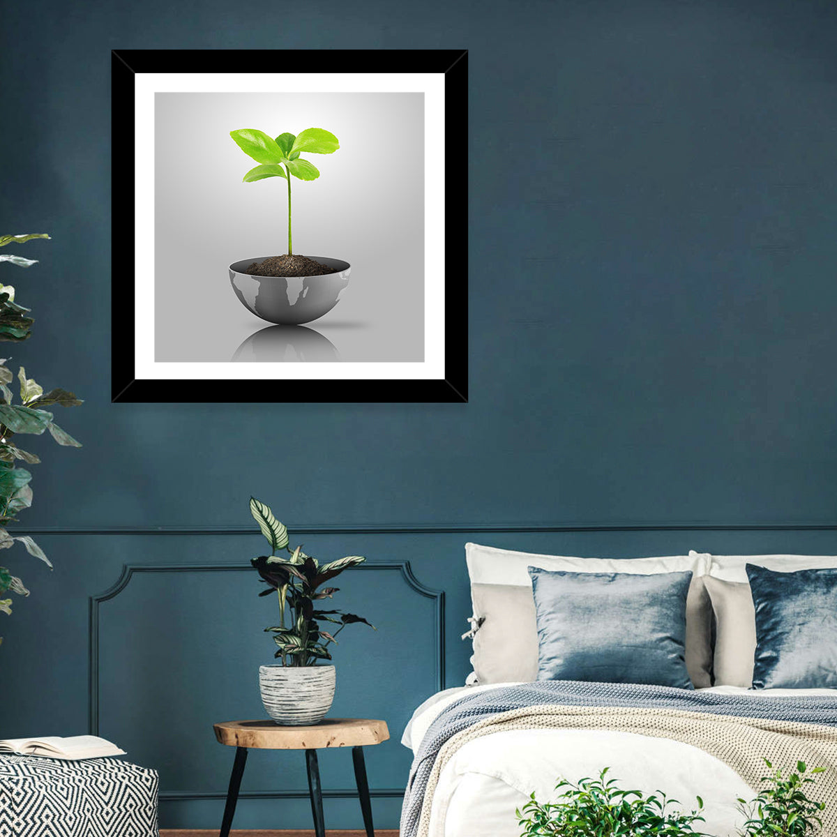 Grow a Plant Concept Wall Art