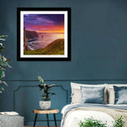 Cliffs of Moher Sea Stack at Sunset Wall Art