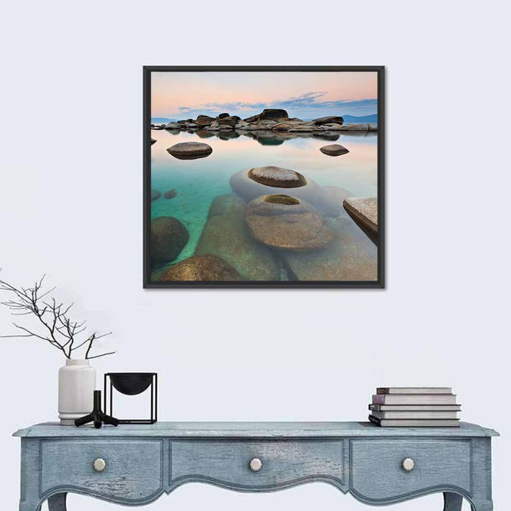 Sand Harbor Dusk, Lake Tahoe Wall Art