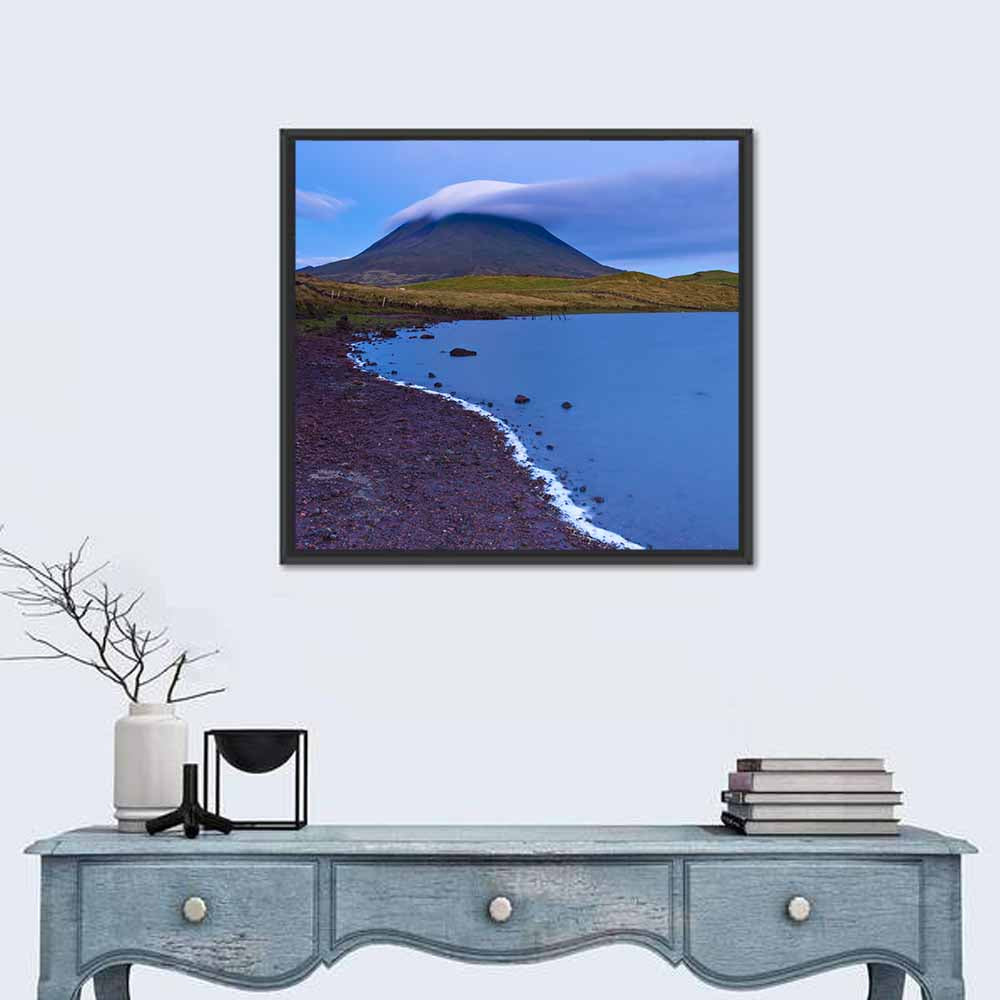 Captain Lake at Dusk Wall Art