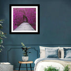 Magenta Mangrove Pathway Wall Art