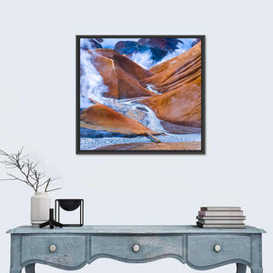 Geothermal Smoking Wall Art