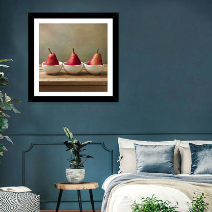 Red Pears Wall Art