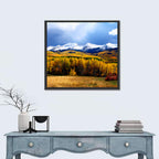 Crested Butte Autumn Mountains Wall Art