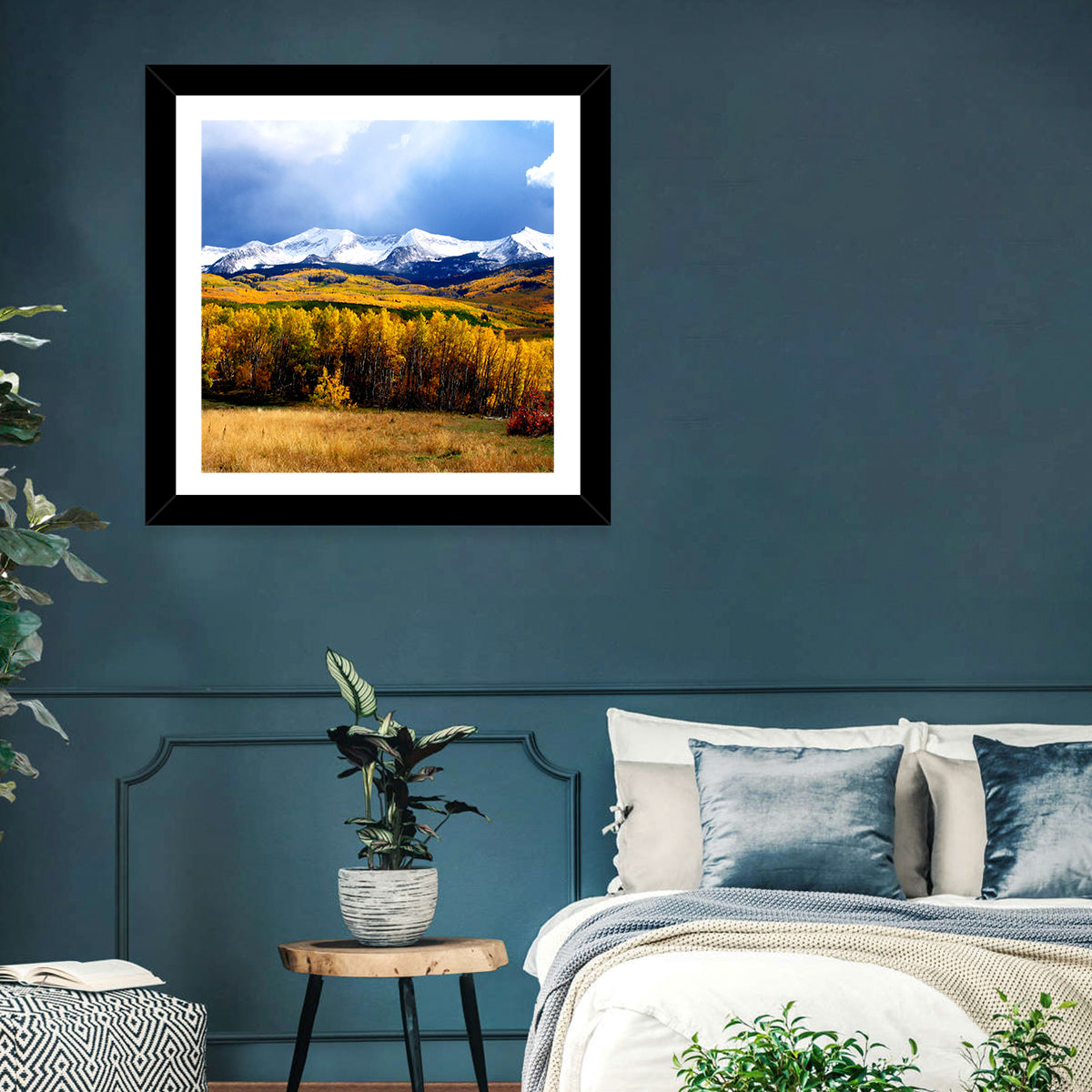 Crested Butte Autumn Mountains Wall Art