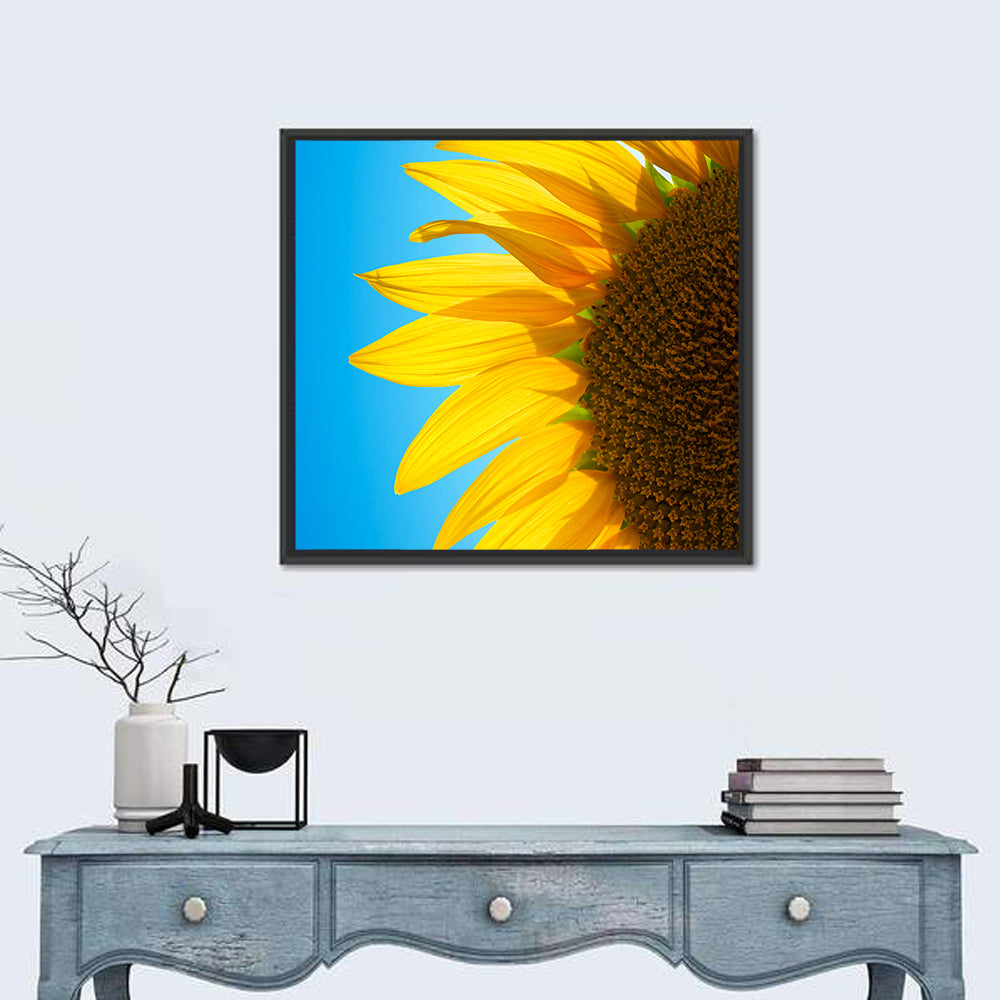 Sunflower Close-up Wall Art
