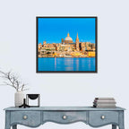 Valletta Waterfront Skyline Wall Art