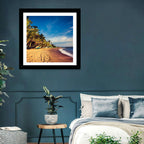Mirissa Beach Morning Light Wall Art
