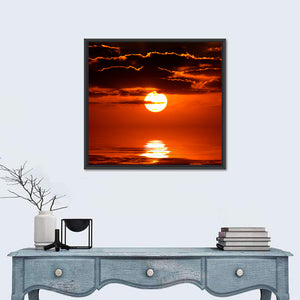 Caribbean Coast Sunset Wall Art