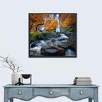 Konglan Autumn Waterfall Wall Art