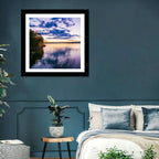 Lake Wylie Sunset Reflection Wall Art