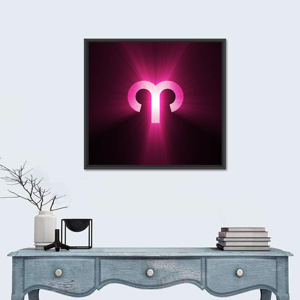 Aries Symbol Wall Art