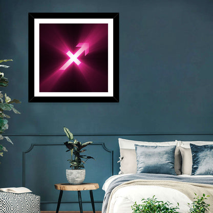 Sagittarius Symbol Wall Art
