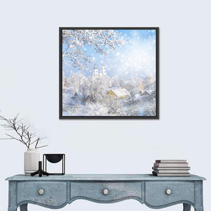 Frosted Town Wall Art