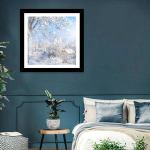 Frosted Town Wall Art