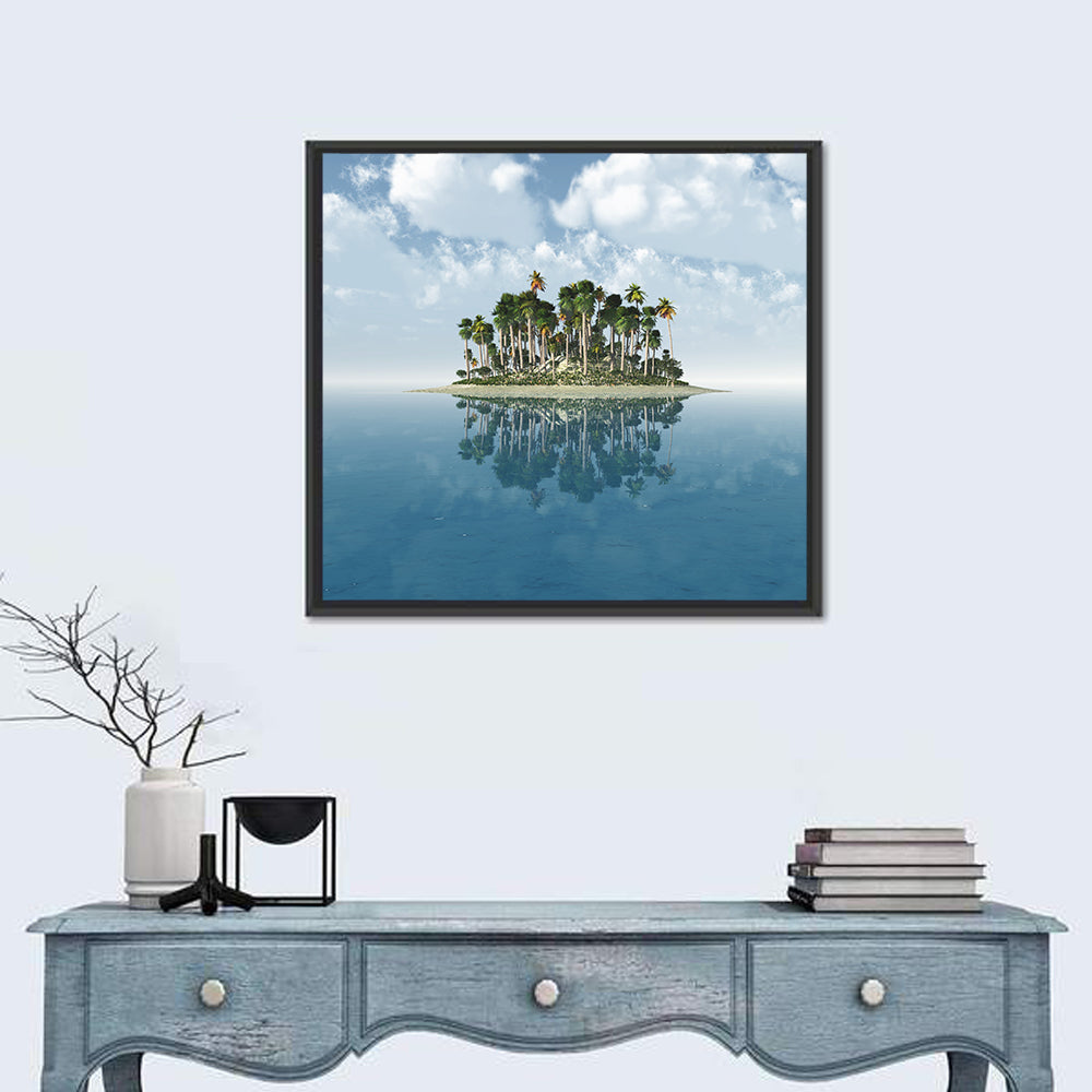 Lake Island Wall Art