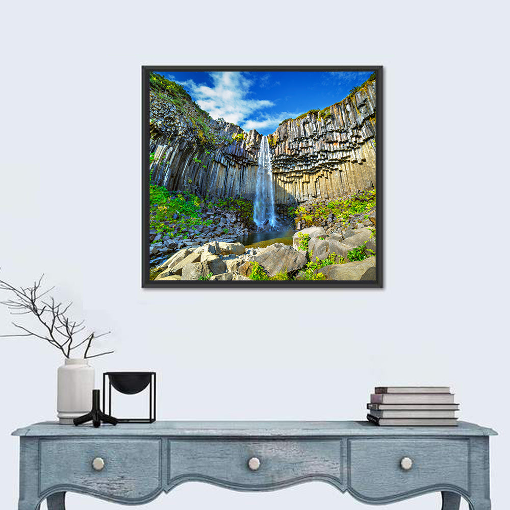 Svartifoss Waterfall Wall Art