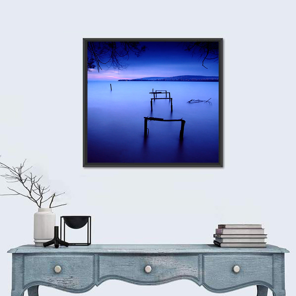 Lake Balaton at Twilight Wall Art