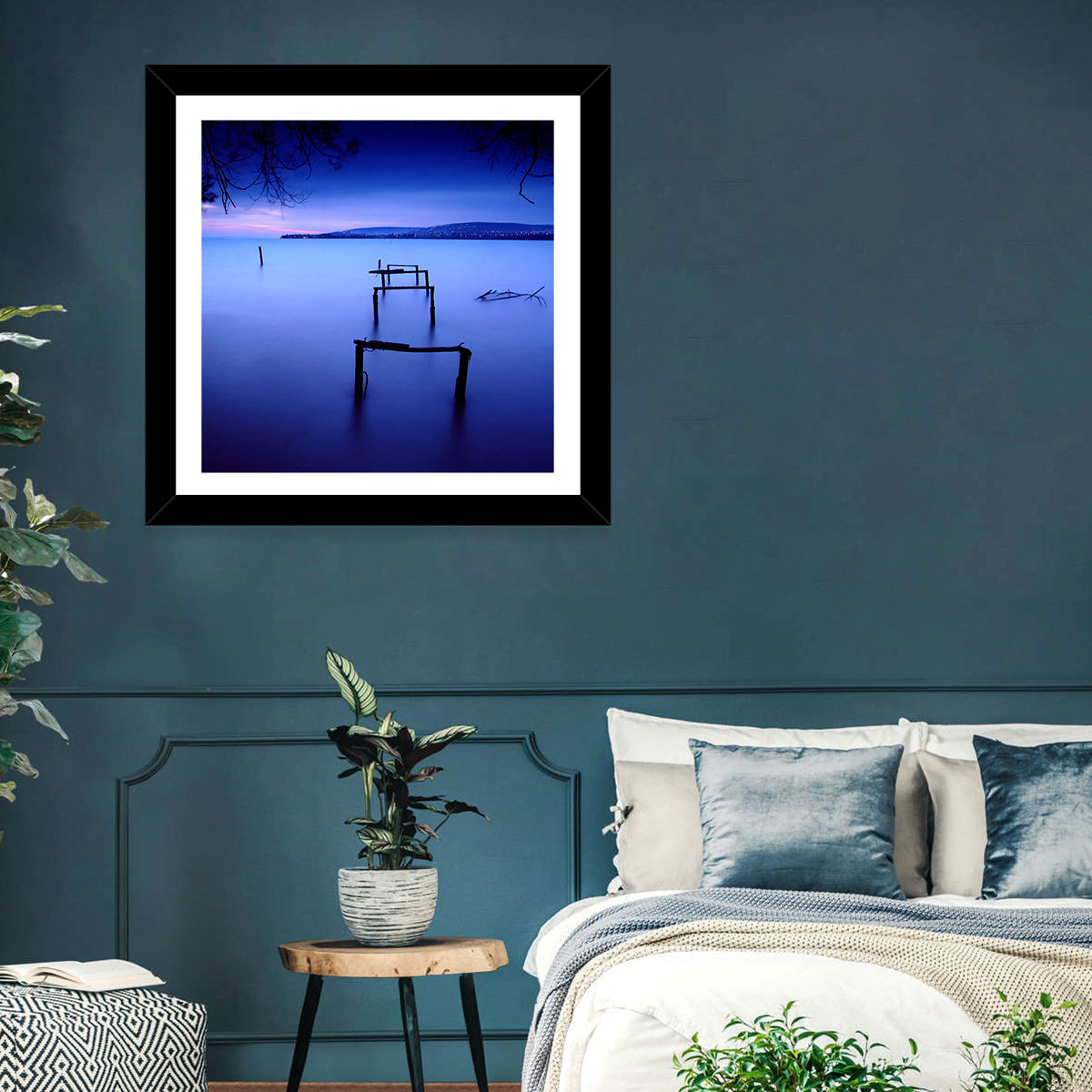 Lake Balaton at Twilight Wall Art