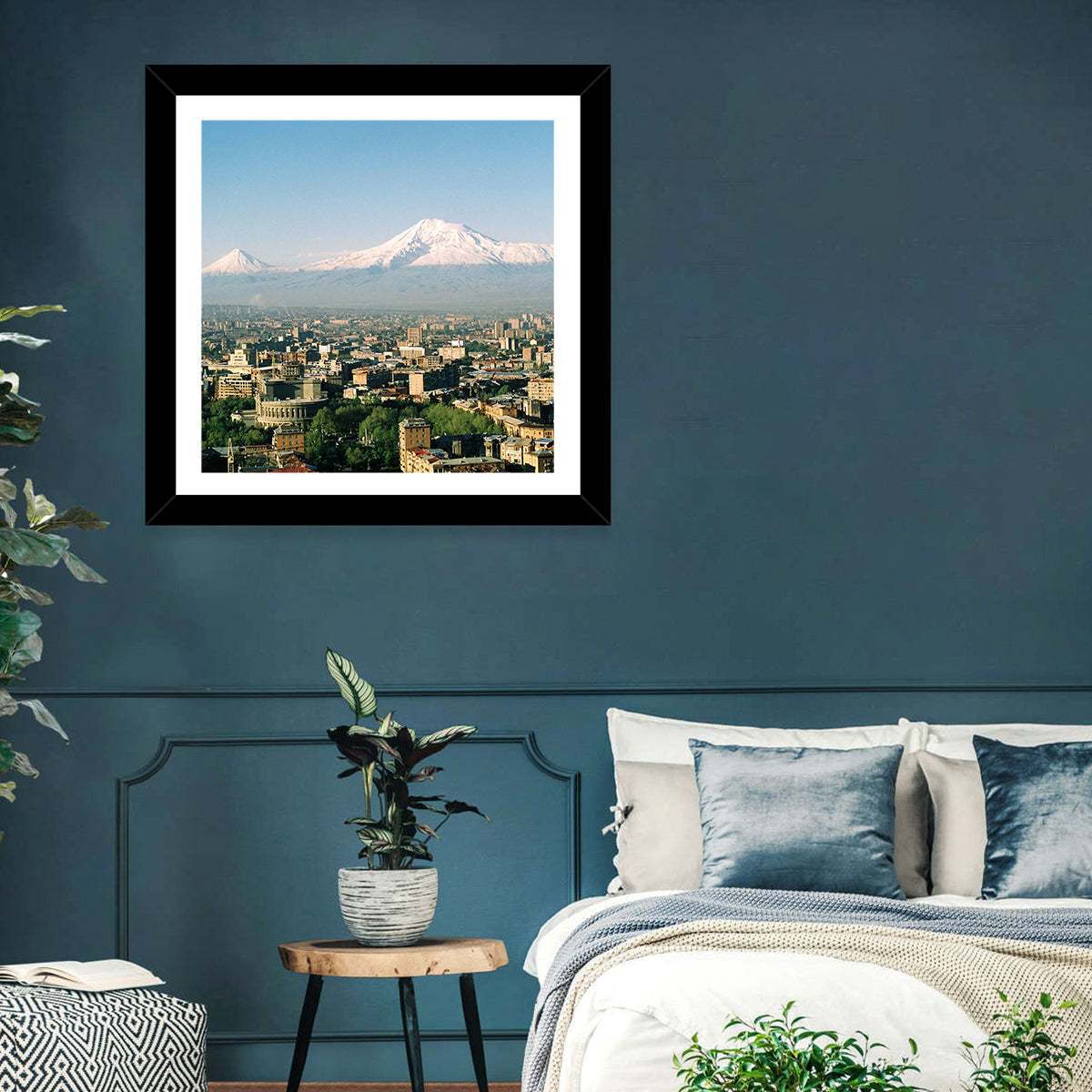 Mount Ararat From Yerevan Wall Art