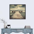 Old Wooden Jetty Wall Art