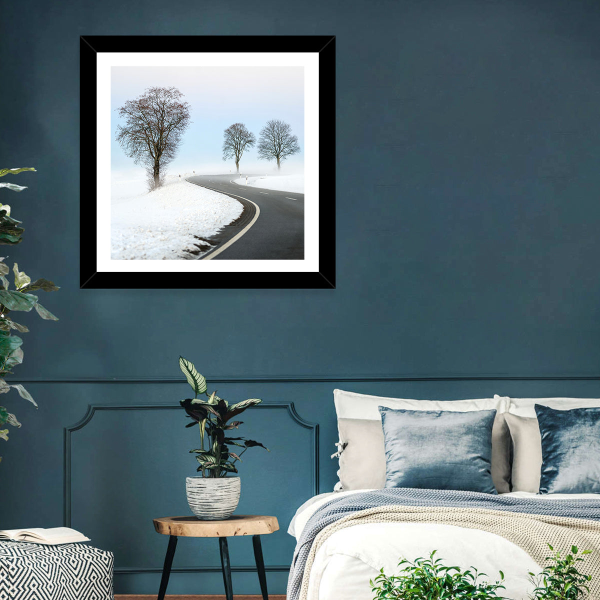 Winter Road Wall Art