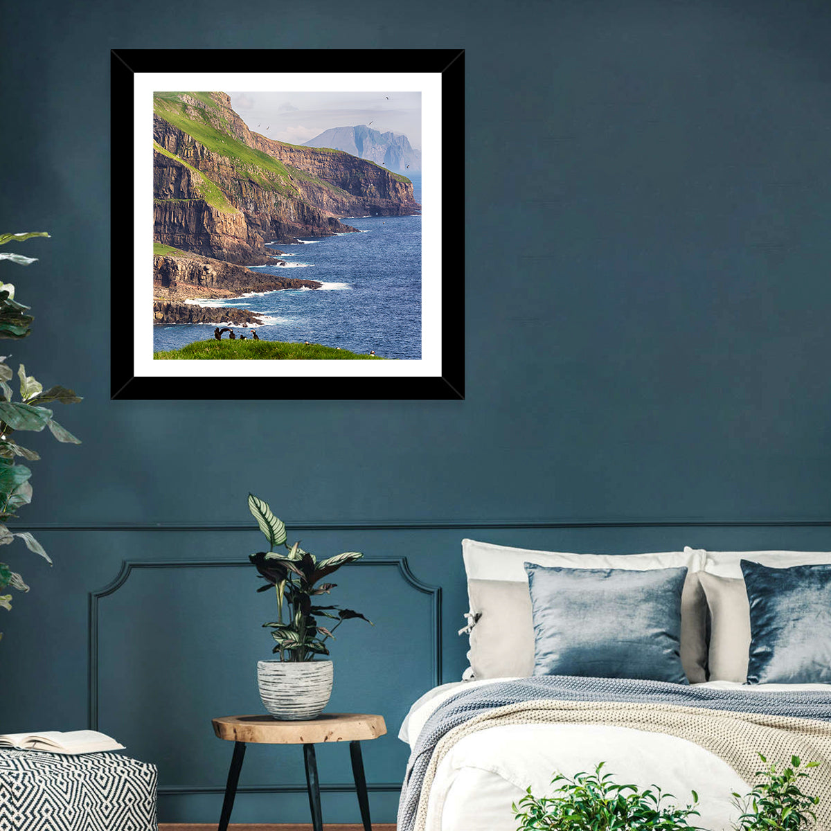 Mykines Cliffs, Faroe Islands Wall Art