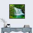Emerald Lake Cascade Wall Art