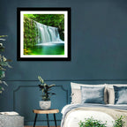 Emerald Lake Cascade Wall Art