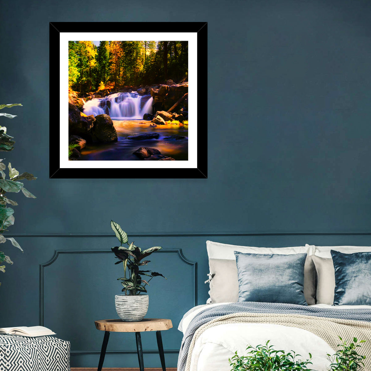 Mountain Waterfall Wall Art