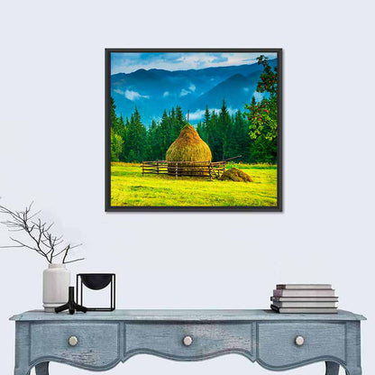 Mountain Haystack Wall Art