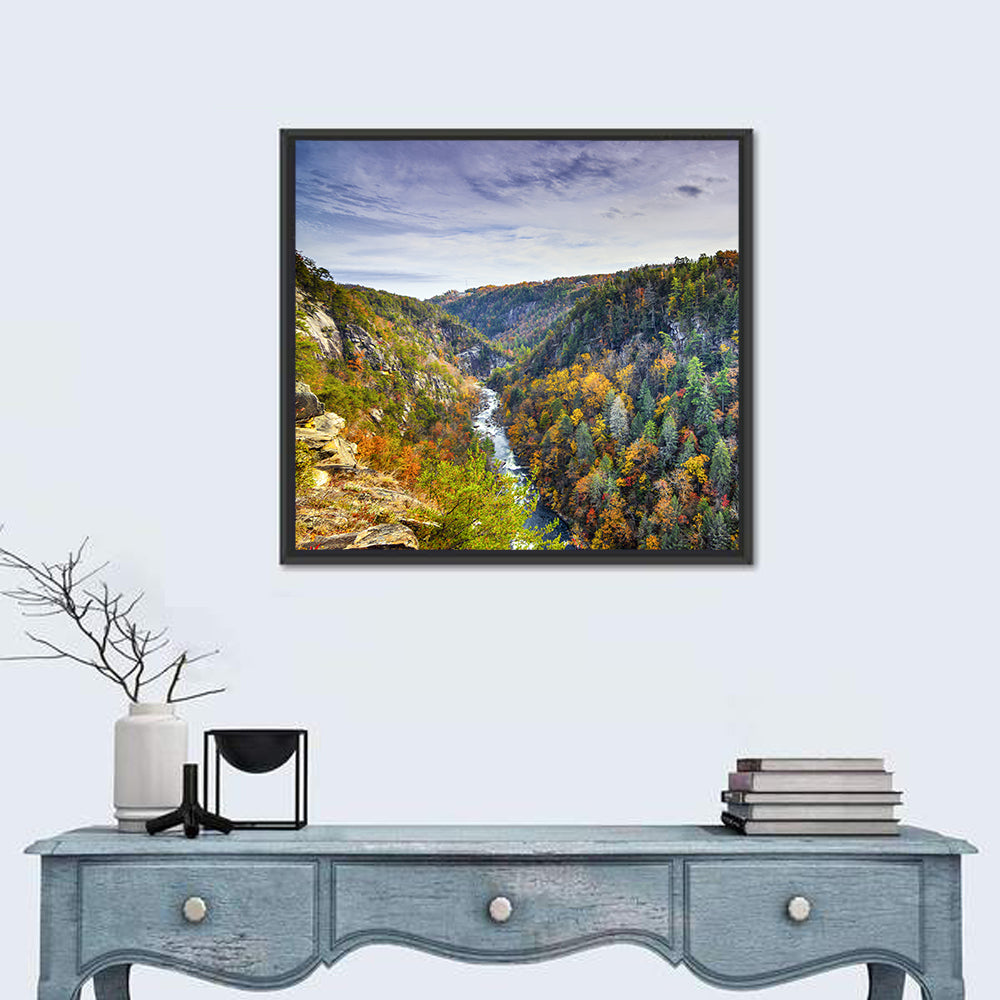 Tallulah Gorge Autumn Vista Wall Art