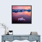 Jökulsárlón Dusk Lagoon Wall Art