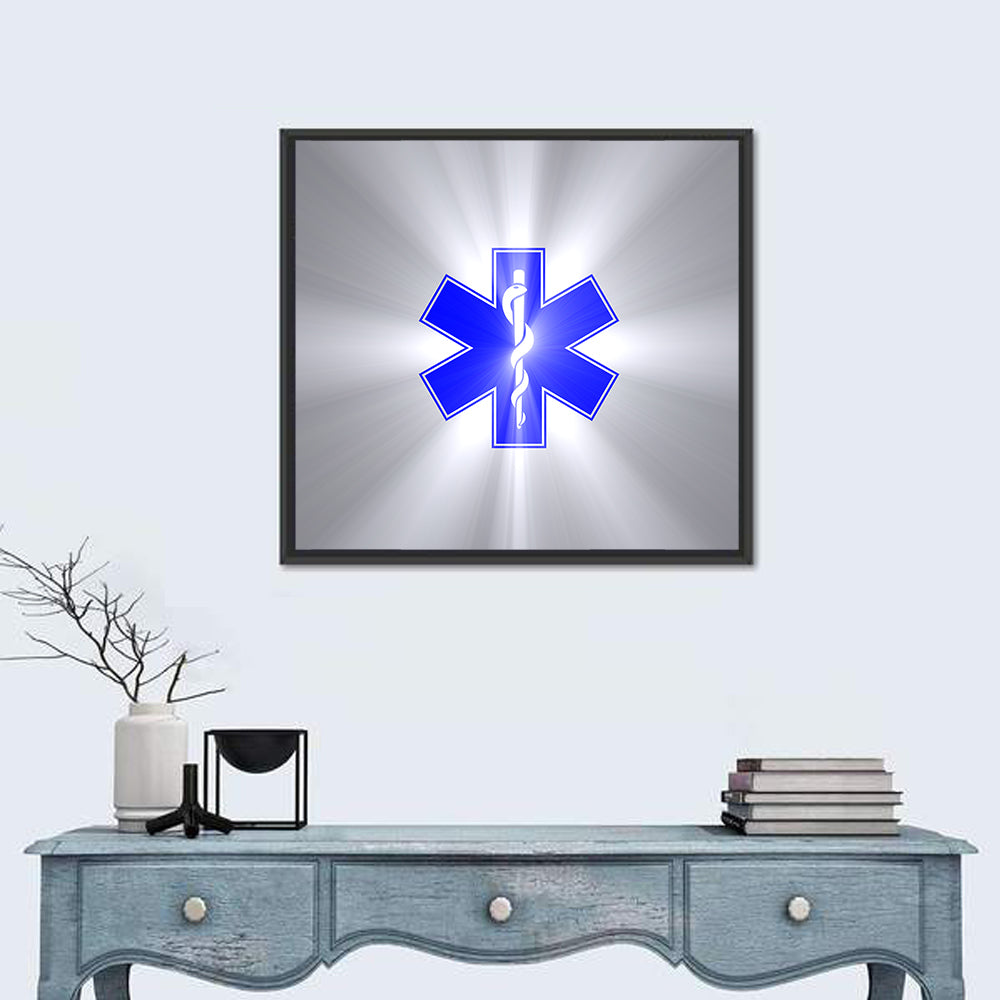 Emergency Medical Technician Symbol Wall Art