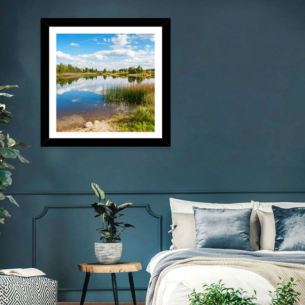 Paunkula Lake Reflections Wall Art