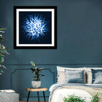 Thunder Burst Abstract Wall Art