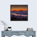 Luang Prabang Sunset Over Mekong Wall Art